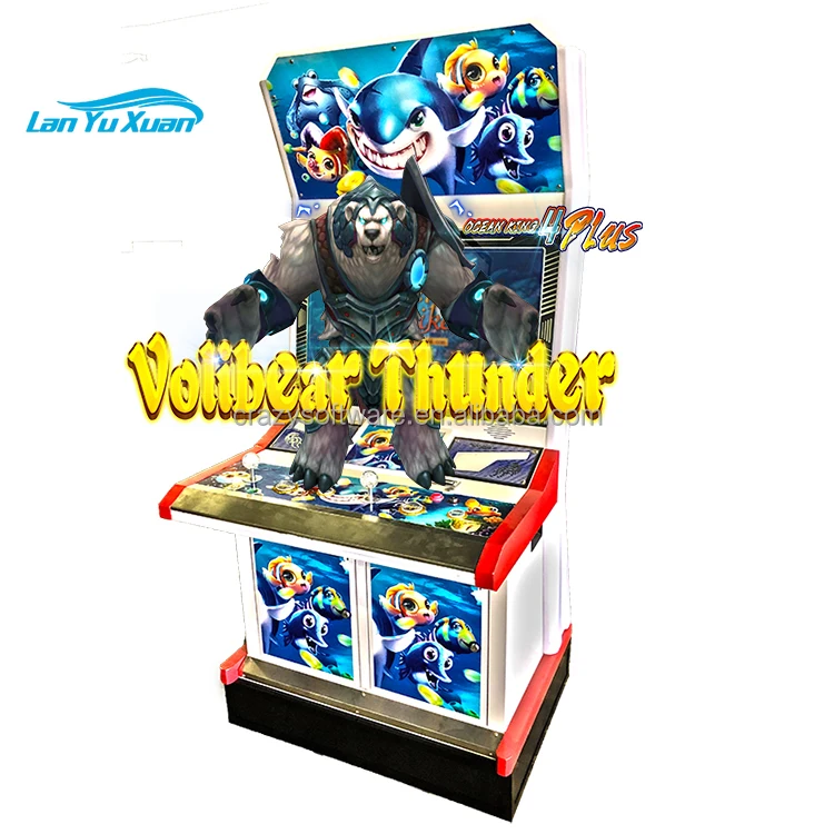 Аркадна игра на слот машина с рибки на 2-10 играчи с монети и популярната игра Voliber Thunder - 0