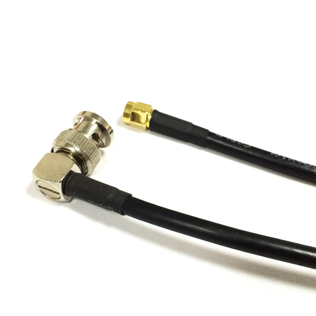 Нов SMA Штекерный Преминете BNC Plug Правоъгълен Датчик RG58 Интерфейсен Кабел за Адаптер на Едро Бърза Доставка на 50 см/100 см - 2