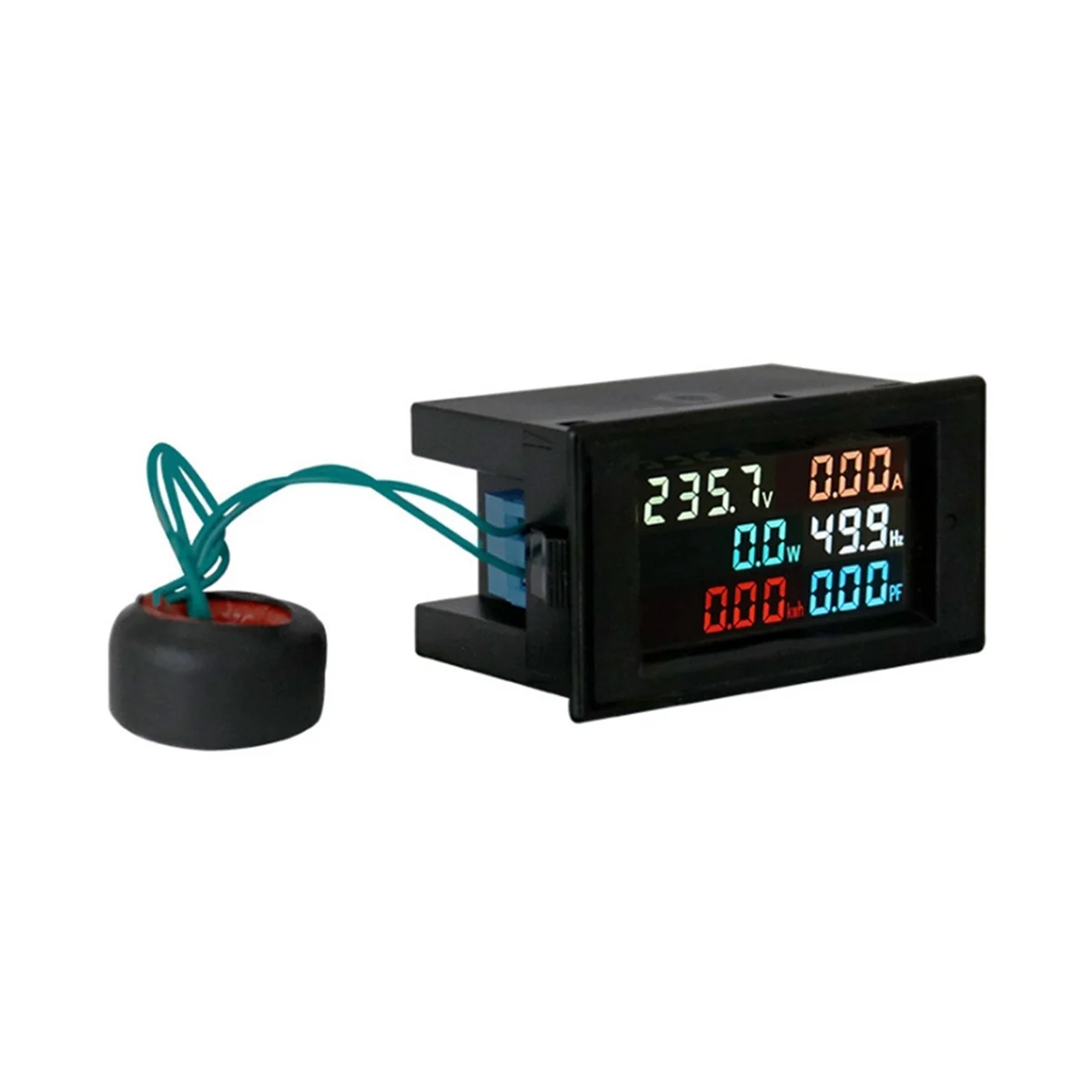 AC200-450V 100A LCD Дигитален панел Ваттметр Енергия електромера Напрежение, Волтметър Ток, Амперметър Показател Честота - 2