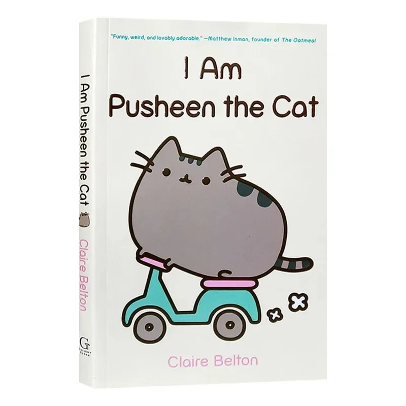 Аз съм Котка Пушин Оригиналната английска книжка с картинки за деца libros - 0