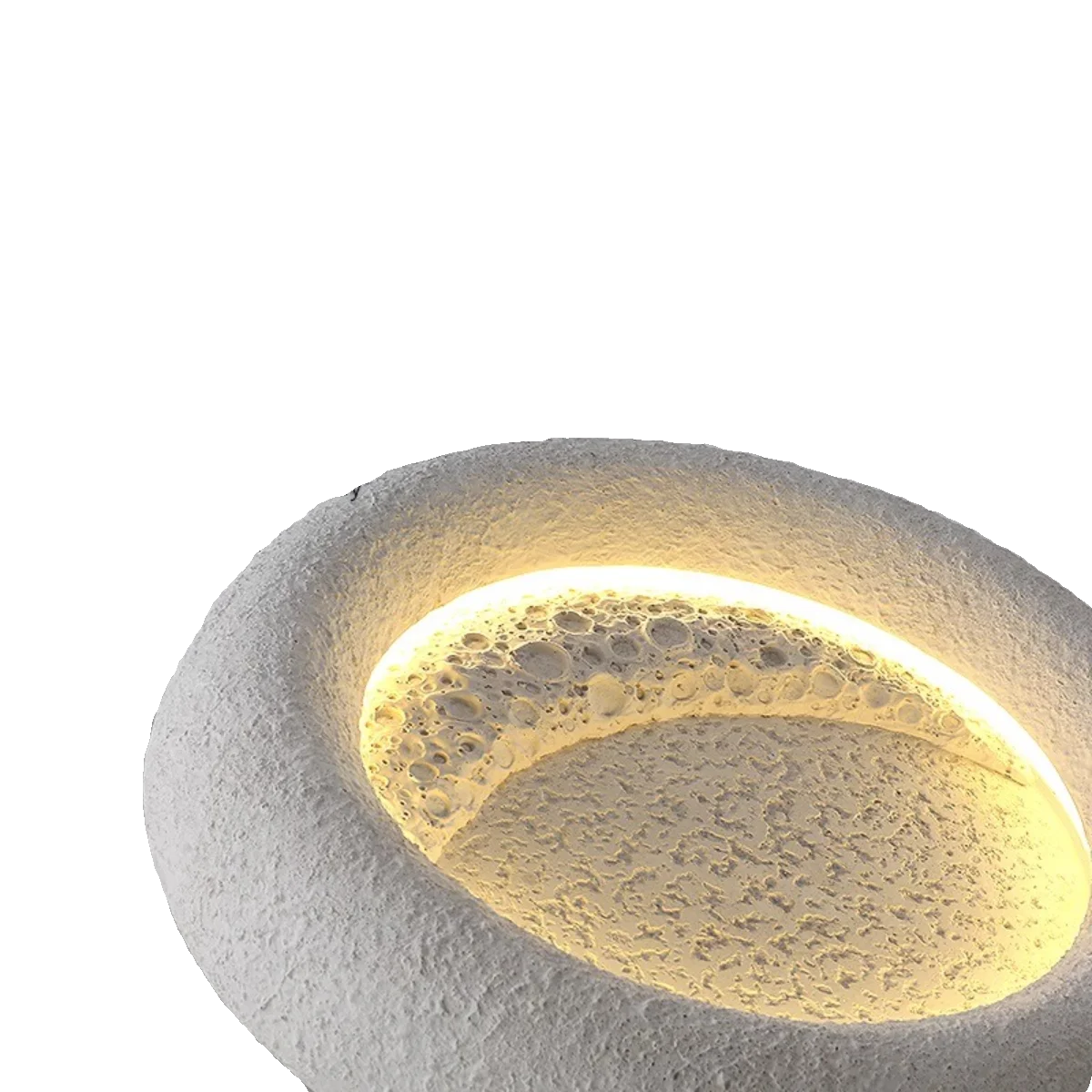 Френски Дизайн Атмосфера Смола Луната плафониери Спалня Нощни Ваби-Съби Минималистичен LED Вътрешно Осветление на Стълбище Дневна - 4