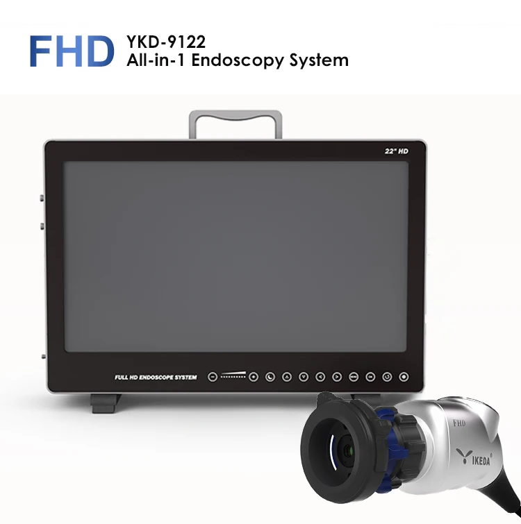 22-Инчовата Медицинска Преносима Ендоскопска Камера, 4 В 1, за Ендоскопия USB HDMI HD 1080P Система Ендоскопска Камера с Източник на светлина - 2