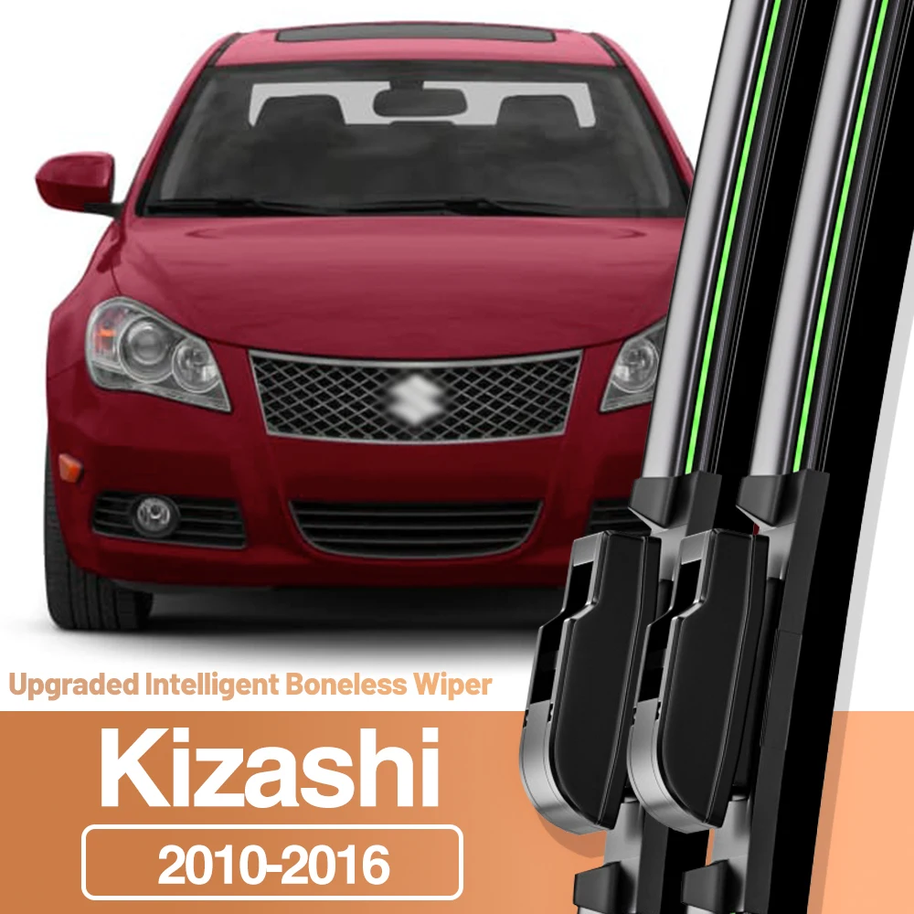 2 бр. За Suzuki Kizashi 2010-2016 Четки чистачки на предното стъкло, аксесоари за прозорци на ветровом стъклото 2011 2012 2013 2014 2015 - 0