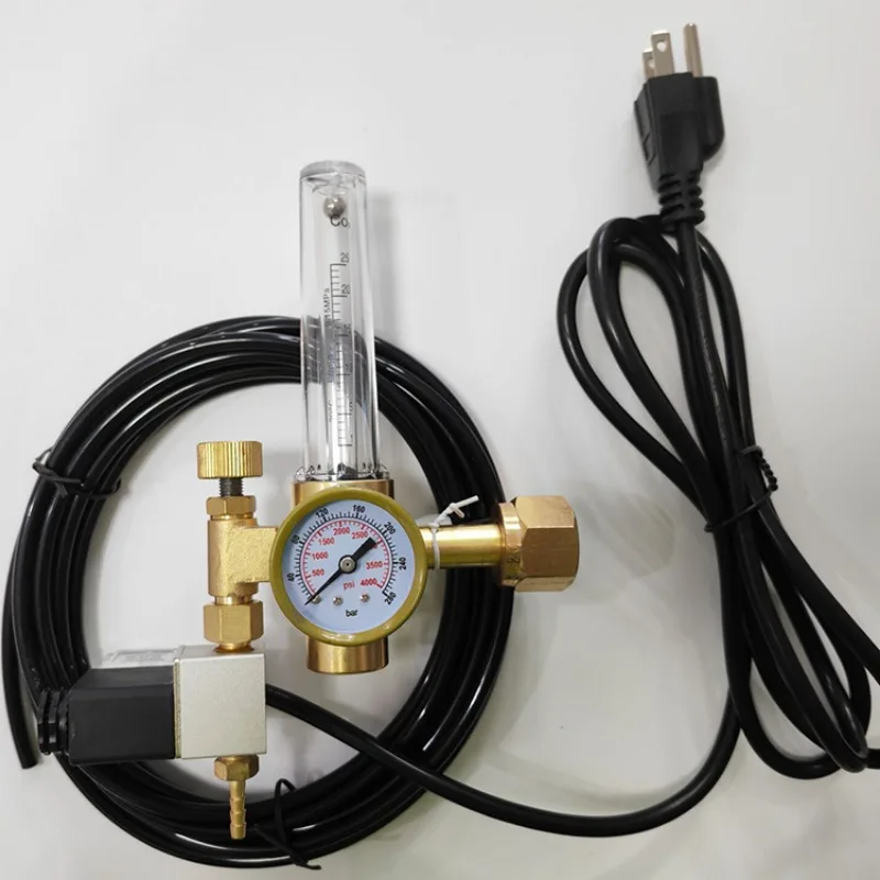 Хидропоника добро качество 191 Регулатор на газ Co2 с електромагнитни клапана за Управление на въглероден диоксид - 3
