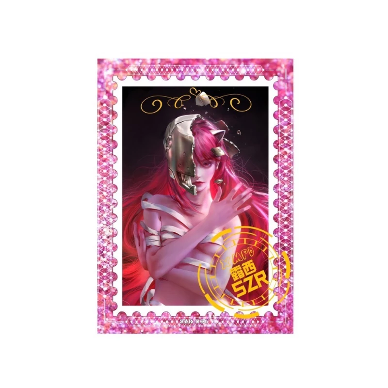 История на богинята Максим Яэ Мико, са подбрани картичка за бронзирования характер аниме, карта с номер SZR, Коледен подарък за рожден ден, детски играчки - 4