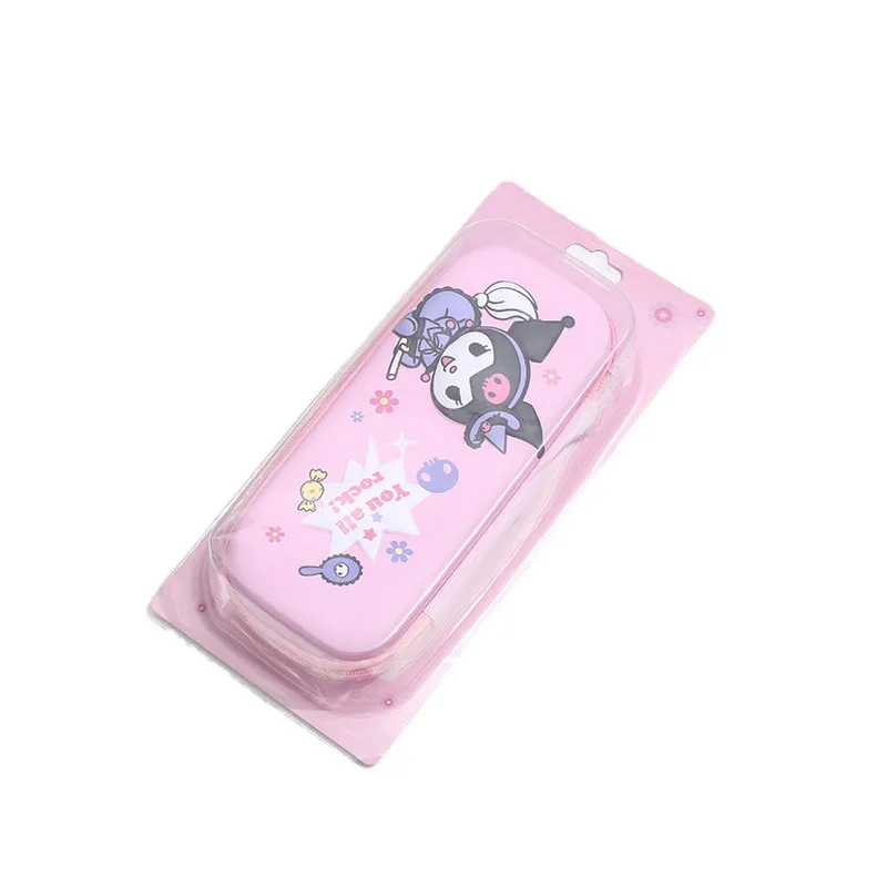 Sanrio Hello Kitty My Melody Cinnamoroll, нов 3D анимационен филм Sanrio Kuromi, водоустойчив креативна Студентска чанта за писалки - 4