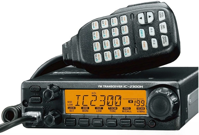 Мобилен радиостанцията на ICOM IC-2300H УКВ FM висока мощност за по-дълъг разговор по радиото - 1