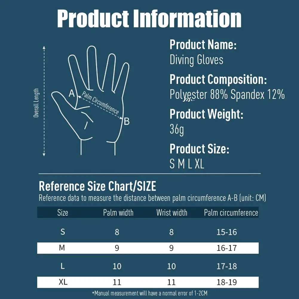 Професионални ръкавици за неопрен с плъзгане устойчива на износване защита от ултравиолетови лъчи За по гмуркане, гмуркане, каране на водни спортове - 5