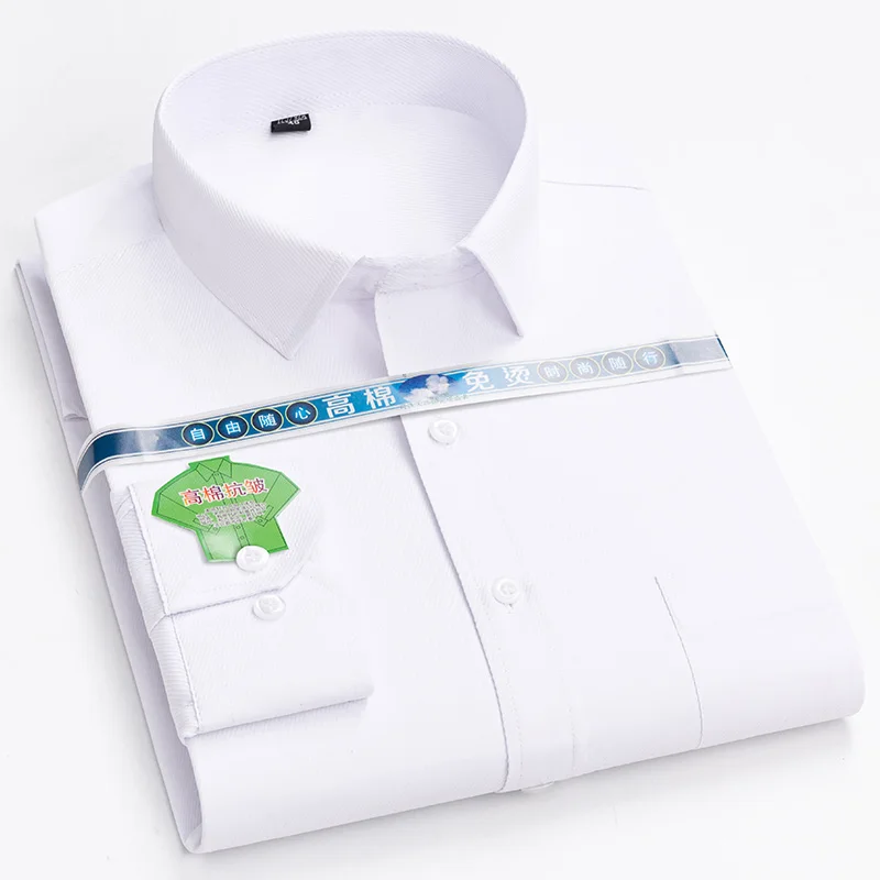 2023 Ризата Homme с дълъг ръкав Потник за мъже, Мъжки дрехи Бяла риза Тенденциите на мъжката мода в облеклото - 4