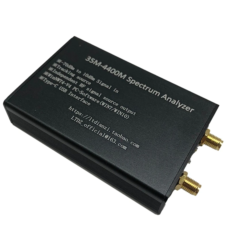 Спектрален Анализатор Big Deal USB LTDZ 35M-4400MHZ WIN NWT4 Източник спектрален сигнал Инструмент за анализ на RF честотна област - 0