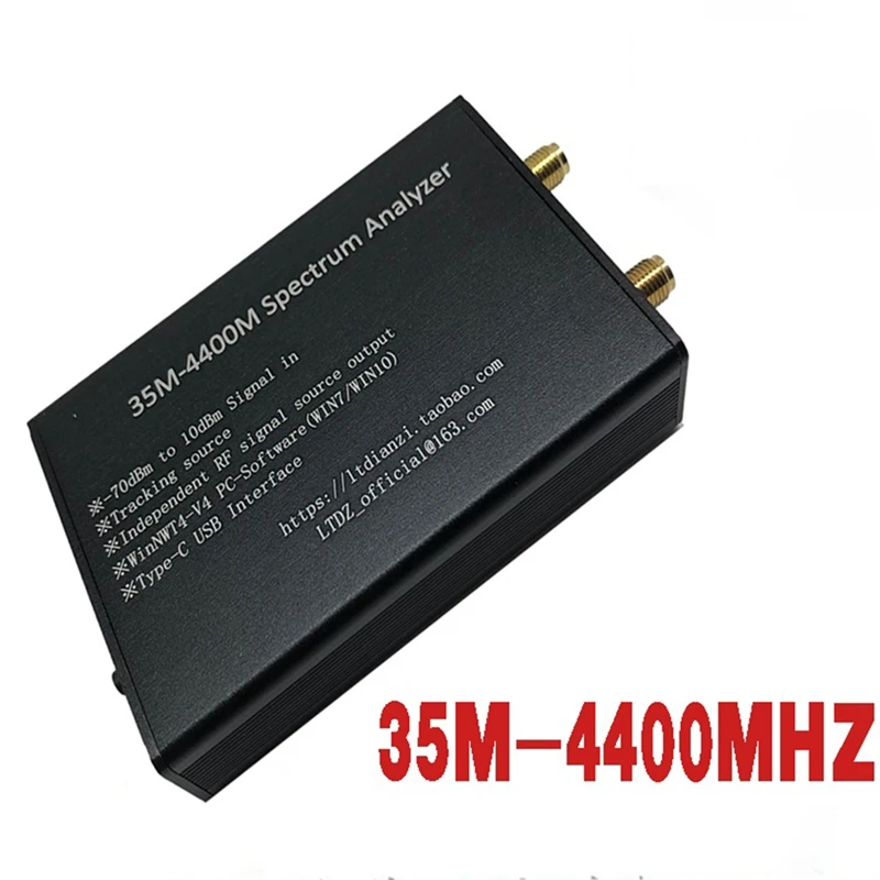 Спектрален Анализатор Big Deal USB LTDZ 35M-4400MHZ WIN NWT4 Източник спектрален сигнал Инструмент за анализ на RF честотна област - 1