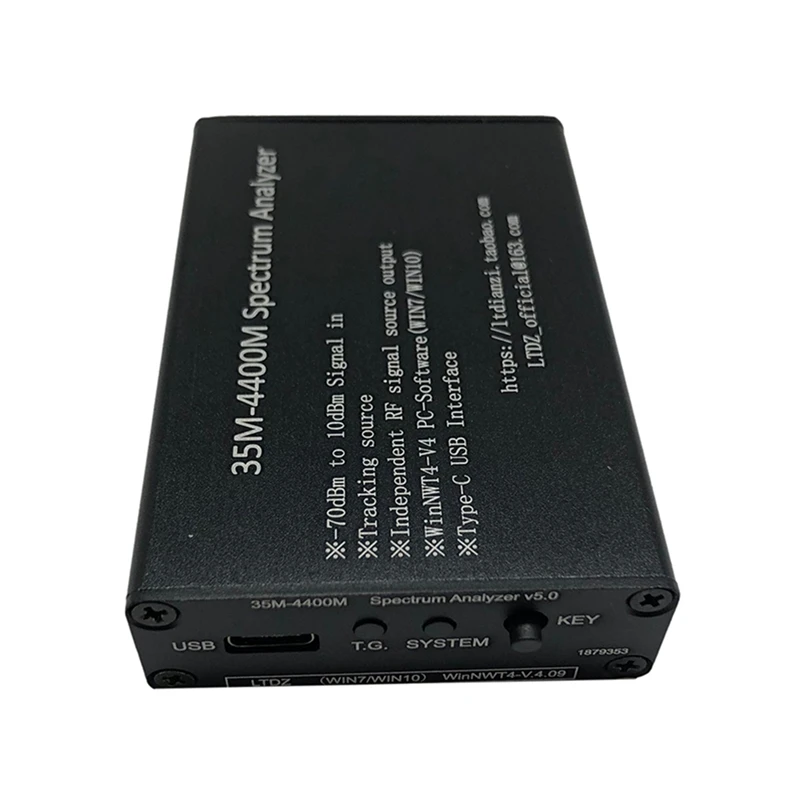 Спектрален Анализатор Big Deal USB LTDZ 35M-4400MHZ WIN NWT4 Източник спектрален сигнал Инструмент за анализ на RF честотна област - 3