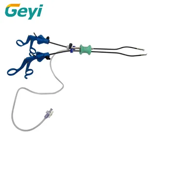 Лапароскопический инструмент, производство Geyi за SILS, однопортовый троакар, гъвкави клещи S-образна форма за минимално инвазивна хирургия