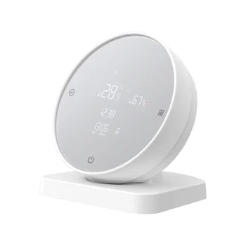 WiFi Сензор за Температура и Влажност на въздуха, Умен Влагомер-Термометър на Hristo с LCD дисплей .. /APP / Гласов Контрол