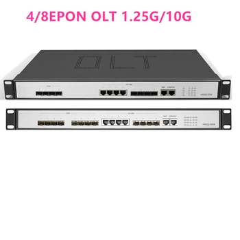 4/8 PON OLT 4/8 PON пристанище GEPON OLT 4 SFP софтуер с Отворен код 1.25 G/10G SC софтуер с Отворен код за УЕБ управление 4pon SFP PX20+ PX20++ PX20+++