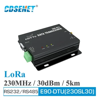 230 Mhz Безжична радиостанцията и приемник на Suzan 30dBm RS232 RS485 CDSENET E90-DTU (230SL30) Modbus LBT RSSI Безжични радиочестотни transceiver