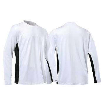 Разпродажба на нови дрехи 2023 г., Мъжки hoody със защита от ултравиолетови лъчи с дълъг ръкав, дишащи върхове, Летни ризи за риболов Camisa
