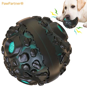 PawPartner Детски Играчки За Дъвчене За Големи Кучета Интерактивен Тренировъчен Топката Кученце Питбул Лабрадор Самоед Гумен Инструмент За Почистване На Зъбите