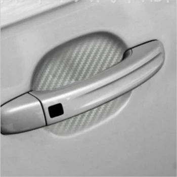 Универсална невидима врата копчето на колата се Драска При разклащане на автомобила Защитни винил фолио за Защита на дръжки на автомобила