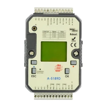 Релеен изход АД с LCD екран Modbus PLC Контролер (A-5189D)