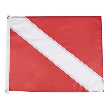 Флаг за гмуркане Сигнален флаг лодка За гмуркане Сигнален флаг лодка за гмуркане гмуркане, подводен риболов
