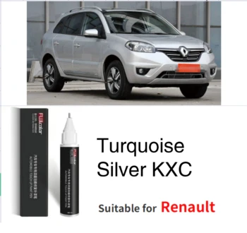 Подходящ за ремонт на боята на Renault за кола с драскотини, Bright Silver KXC touch-up paint pen модифицирующая боя за ремонт Bright Silver KXC