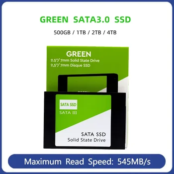 Зелен Вътрешен PC 2 TB 1 TB 500 GB, 240 GB И 120 GB 2,5 