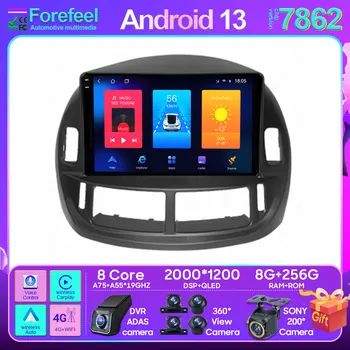 Android 13 Carplay За Toyota Previa ESTIMA ACR30 Tarago 2002-2006 Година на Автомобилния Радиоплеер Безжичен Android Автоматично Сензорен Екран, Без да 2din