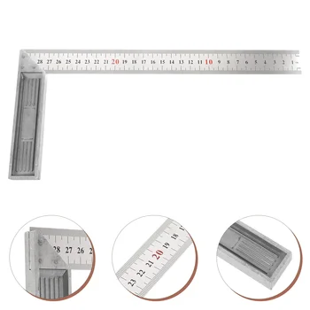 Инструмент за Квадратен Механик Професионална Измервателна Линийка Малка рамка от неръждаема Стомана