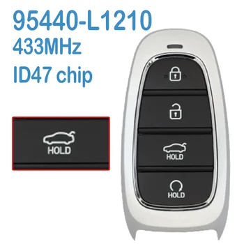 95440-L1210 Auto Keyless-Go Remote 3 + 1Б FSK 433 Mhz ID47 Чип TQ8-FOB-4F26 Подмяна на Смарт ключ За Hyundai Sonata 2019 2020 2021