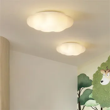 Led бял тавана лампа Creative cloud light, трапезария, детска спалня, лампа за кабинет, Декоративни осветителни тела за детска спалня