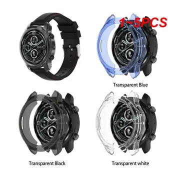 1-5 бр. калъфи за Ticwatch 3 Ultra GPS, Screen Протектор, предпазващ калъф за Ticwatch X 3 GPS Lite, мек калъф от TPU