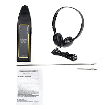 Електронен стетоскоп EM410 Авто шумоискатель Диагностично слушане устройство Детектор на шум на машини за автомобилната индустрия