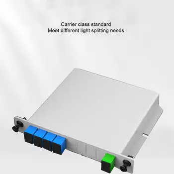 Кутия за разделяне на Оптичен Кабел на хотела SC Port Splitter Оптични влакна Portable Позициониране