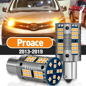 Указател на завоя за Toyota Proace 2013-2019 2014 2015 2016 2017 2018 Аксесоари Canbus 2 бр. Светодиодна лампа