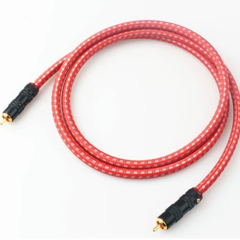 характеристики посеребренного коаксиален кабел/кабел субуфера fever grade: 1 м/1.5 м/2 м/3 м/5 м