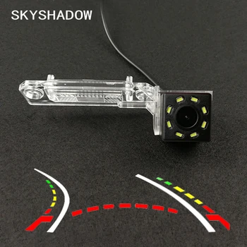Безжична Автомобилна CCD Камера за Обратно виждане Fisheye 12 За Skoda Superb VW Magotan Polo, Bora, Golf, Jetta, Passat CC Touran, Caddy Multivan T5