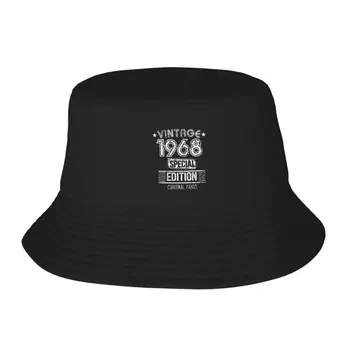 1968, 55-ти Рожден Ден, Реколта рибар шапка за възрастни, мъжки и дамски шапки, рибарска шапка за момичета, шапка за момчета