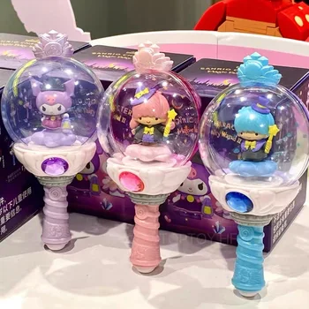 Sanrio Kawaii Fantasy, Magic Fairy Stick Серия Blind Box Фигурка На Hello Kitty Куроми Циннаморолл Коледен Подарък-Играчка
