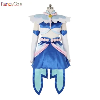 Аниме Go Princess PreCure Cure Рокля Русалка Minami Kaido Princess Cosplay костюм Disfraz De Хелоуин Para Mujer Хелоуин